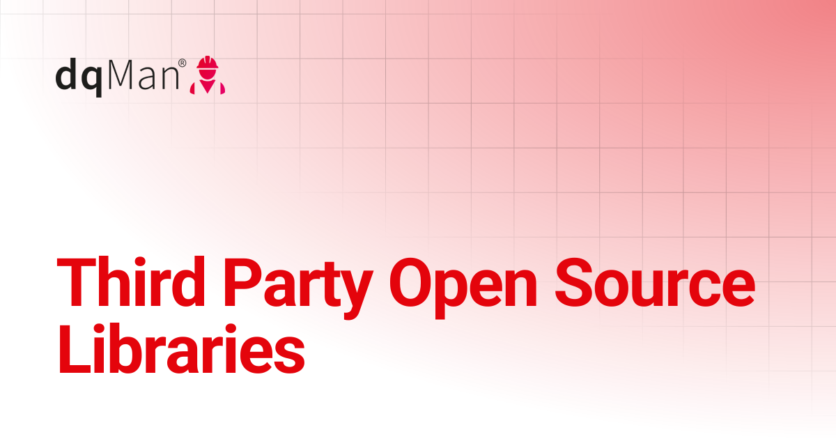 Third Party Open Source Libraries | 22.2 - OpenText Documentum Edition ...